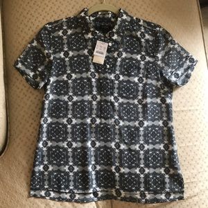 J Crew Short sleeve shirt. New with tags. Size 2